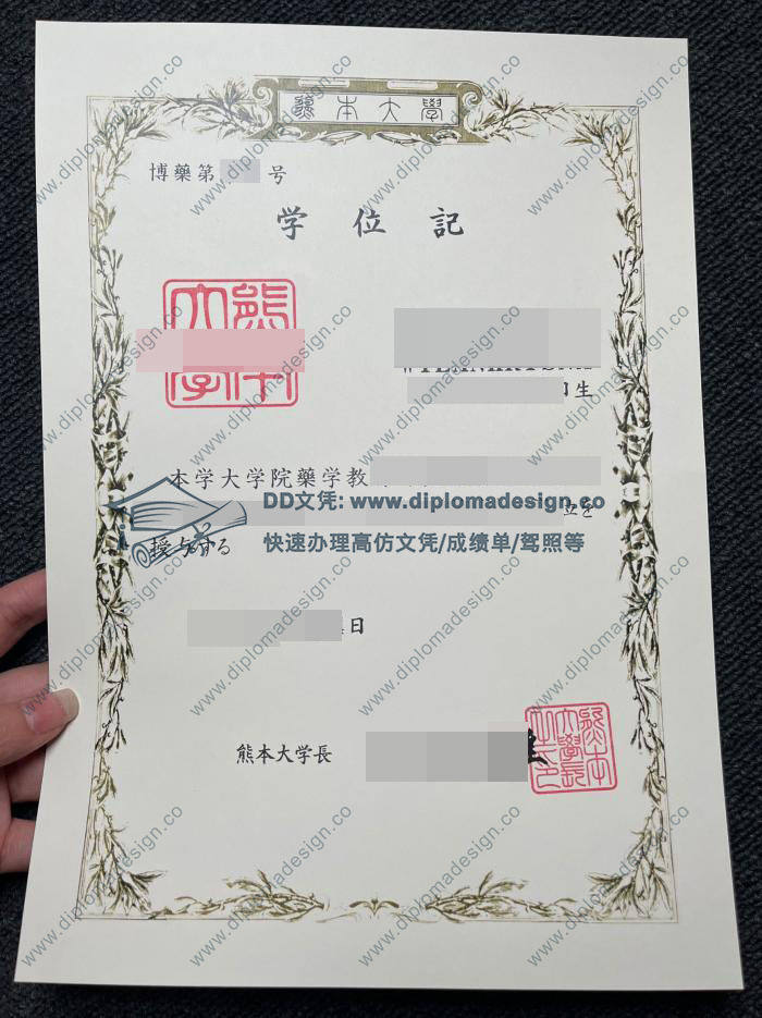 熊本大学文凭