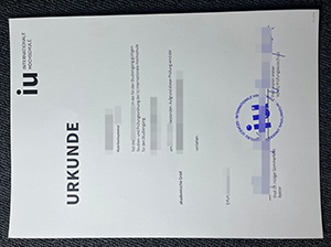 IU国际应用科技大学文凭-1