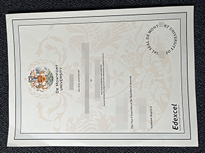 德蒙福特大学毕业证-1