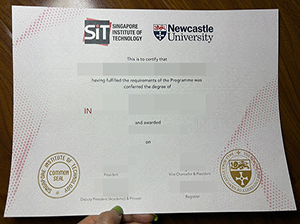 新加坡理工大学毕业证-1