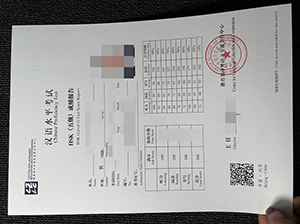 汉语水平考试五级证书-1