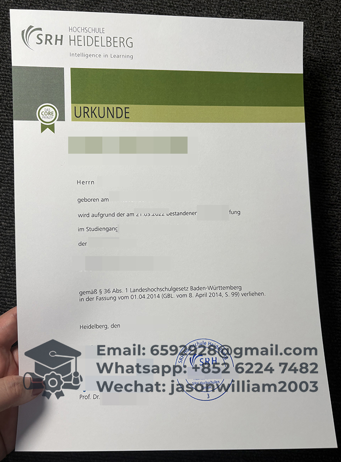 海德堡SRH应用技术大学文凭