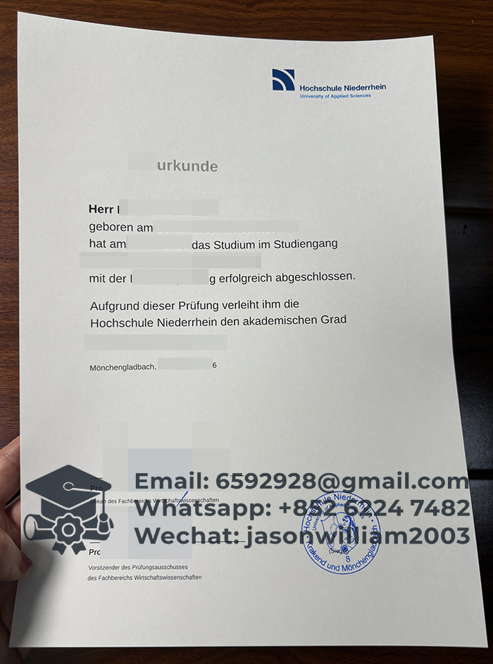下莱茵应用技术大学文凭